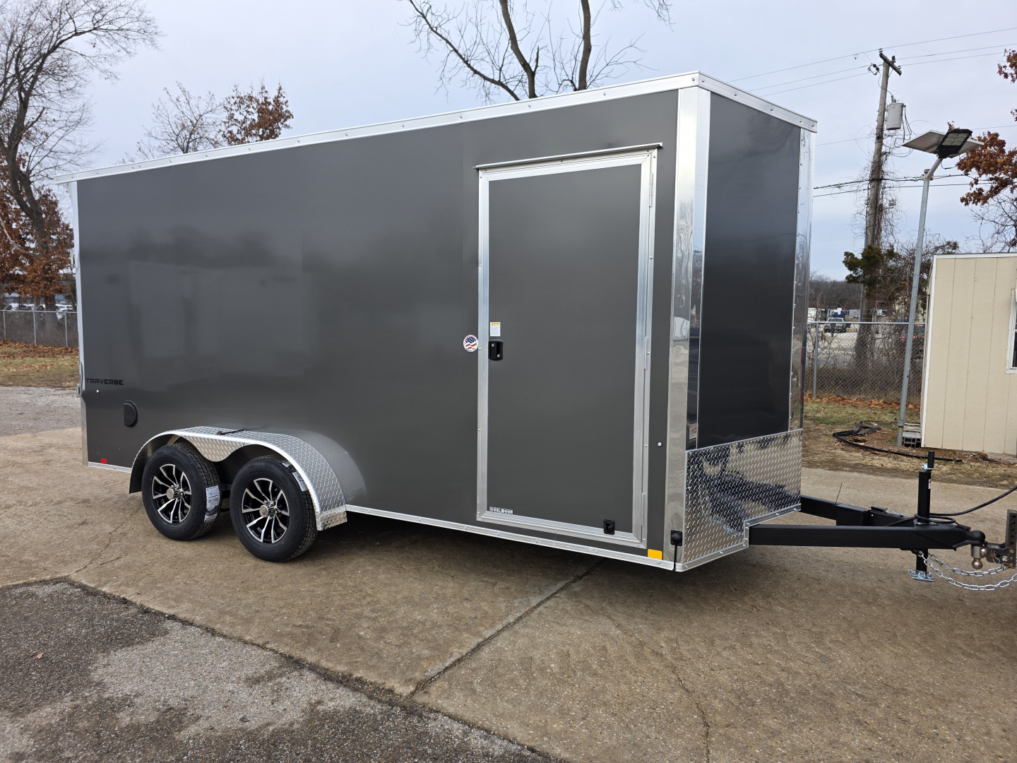 New 2026 Formula Trailers 7x16 7' 080 SCREWLESS DRINGS ALUM WHEELS SXS UTV GOLFCART Cargo / Enclosed Trailer