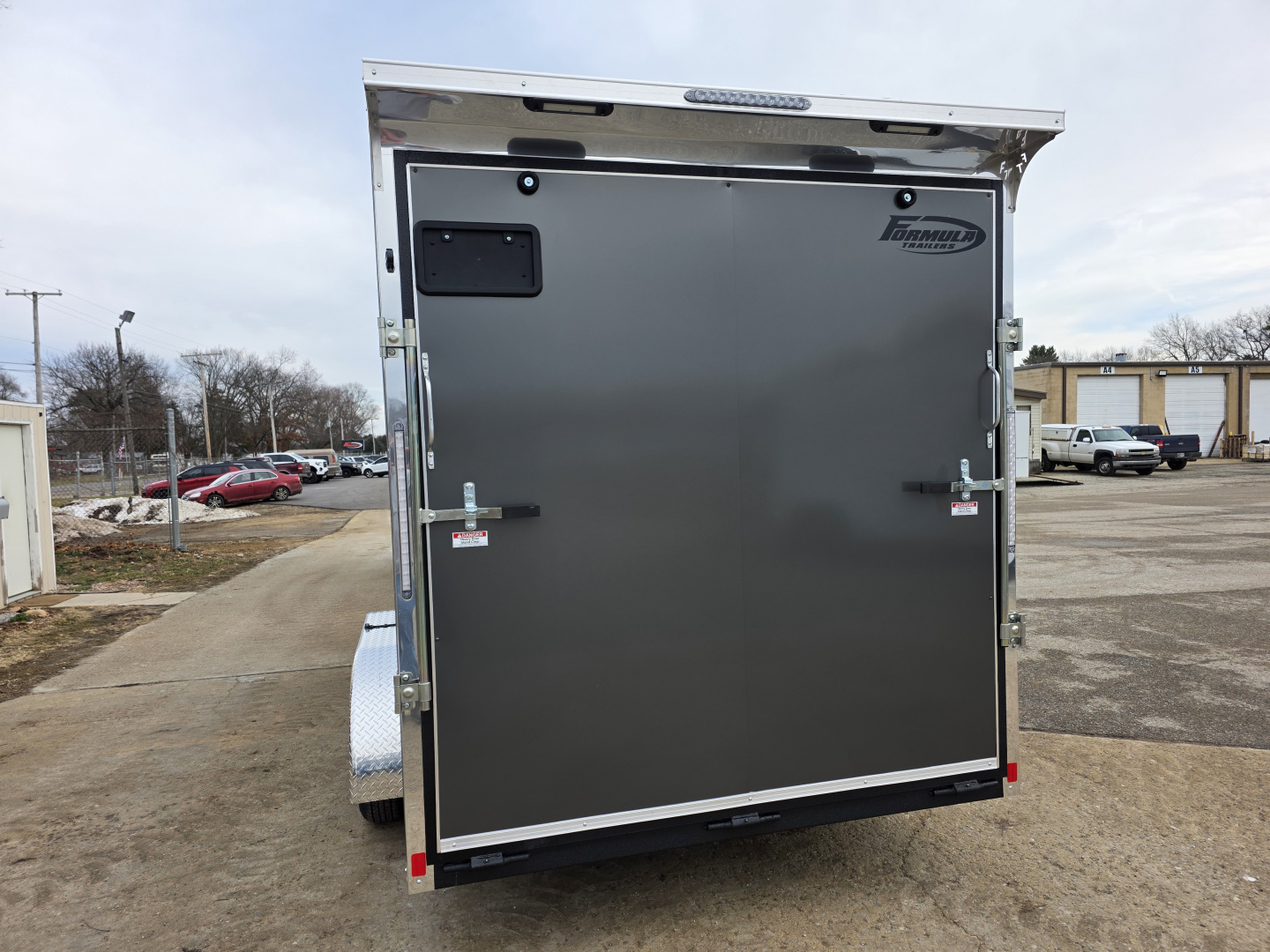 New 2026 Formula Trailers 7x16 7' 080 SCREWLESS DRINGS ALUM WHEELS SXS UTV GOLFCART Cargo / Enclosed Trailer