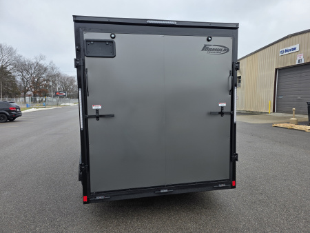 New 2026 Formula Trailers 7x16 7' INSIDE 080 SCREWLESS BLACKOUT DRINGS ALUM WHEELS SXS UTV GOLFCART Cargo / Enclosed Trailer