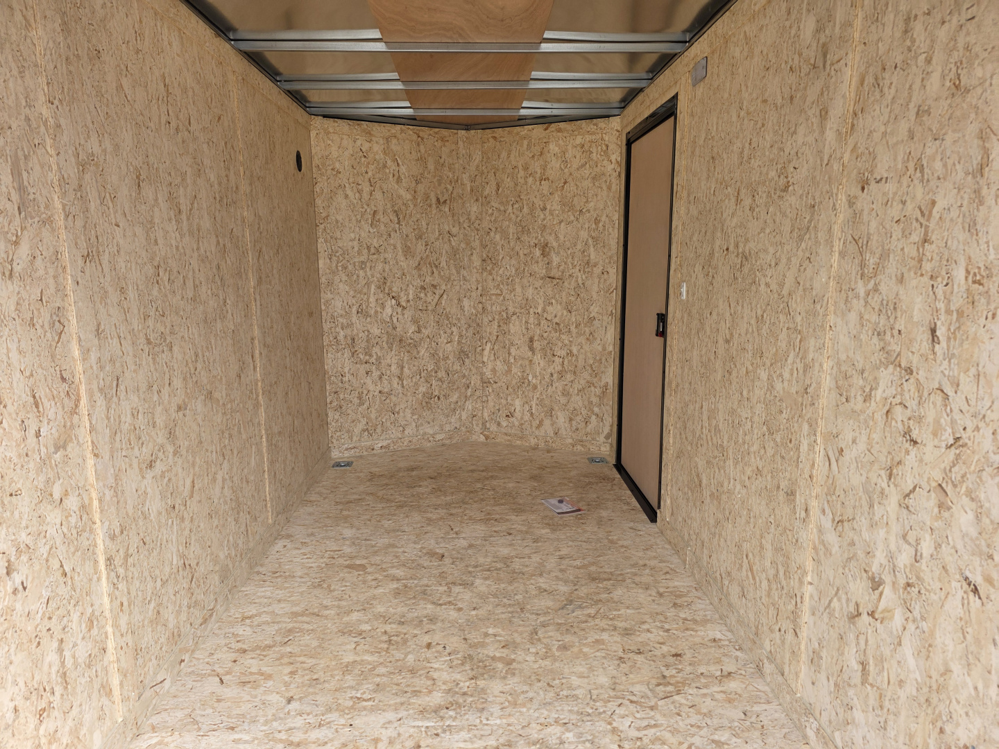 New 2026 Formula Trailers 6x12 6'6 INSIDE ramp door DRINGS BLACKOUT 080 EXTERIOR ALUMINUM WHEELS Cargo / Enclosed Trailer