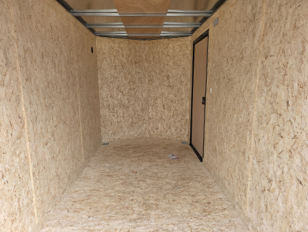 New 2026 Formula Trailers 6x12 6'6 INSIDE ramp door DRINGS BLACKOUT 080 EXTERIOR ALUMINUM WHEELS Cargo / Enclosed Trailer