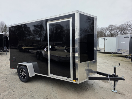 New 2026 Look Trailers 6x12 6'6 INSIDE ramp door DRINGS 080 EXTERIOR ALUMINUM WHEELS Cargo / Enclosed Trailer
