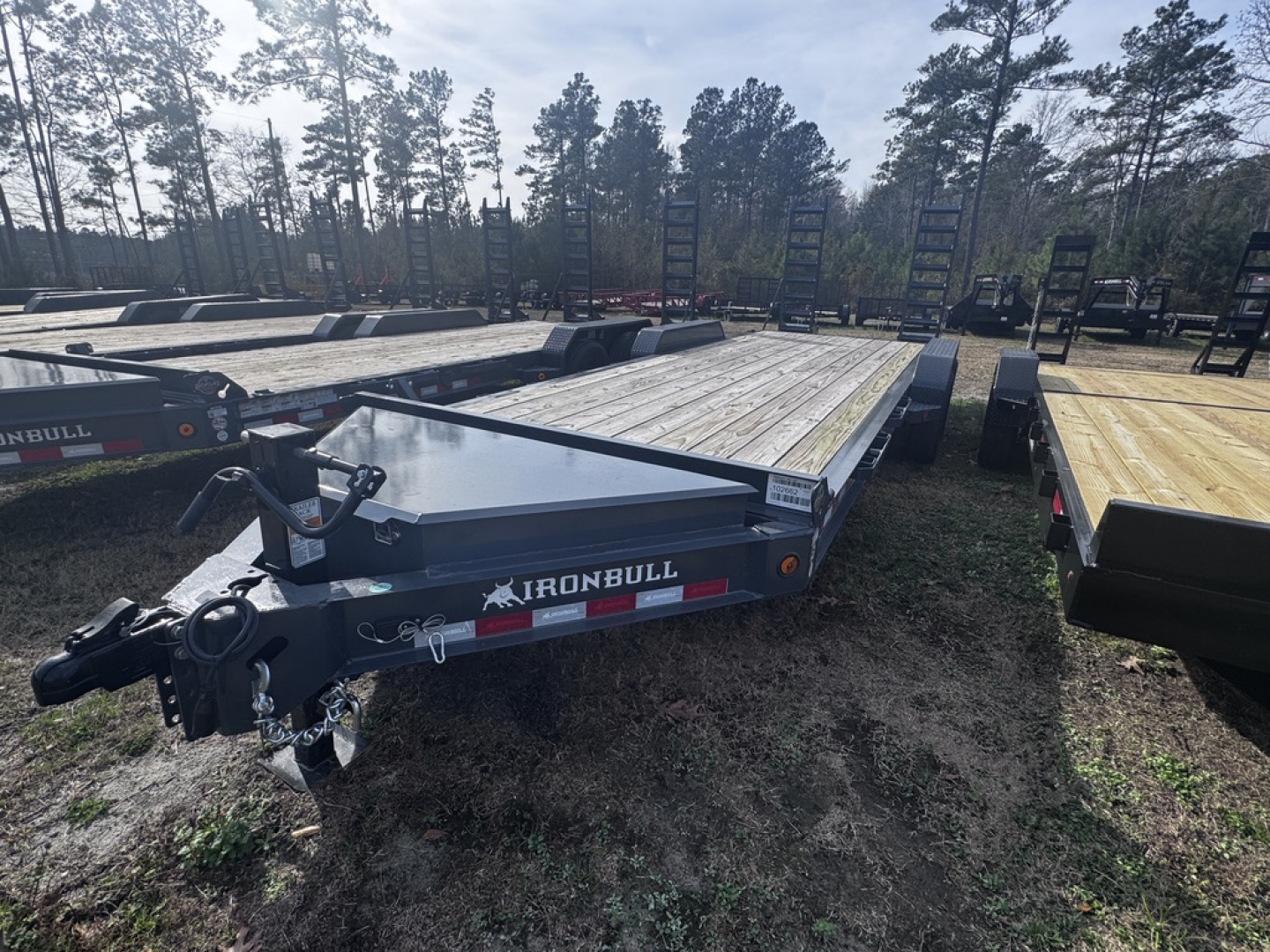 New 2025 Iron Bull 83"X22' (19+3), 14K Equipment Trailer