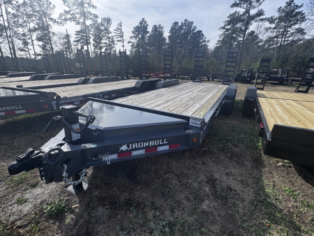 New 2025 Iron Bull 83 X22' (19+3), 14K Equipment Trailer