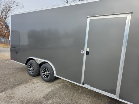 New 2026 Formula Trailers 8.5X20 10K GVWR 080 SCREWLESS EXTERIOR 7' INSIDE ALUMINUM WHEELS UTV SXS CAR Cargo / Enclosed Trailer