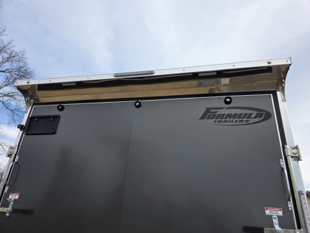 New 2026 Formula Trailers 8.5X20 10K GVWR 080 SCREWLESS EXTERIOR 7' INSIDE ALUMINUM WHEELS UTV SXS CAR Cargo / Enclosed Trailer