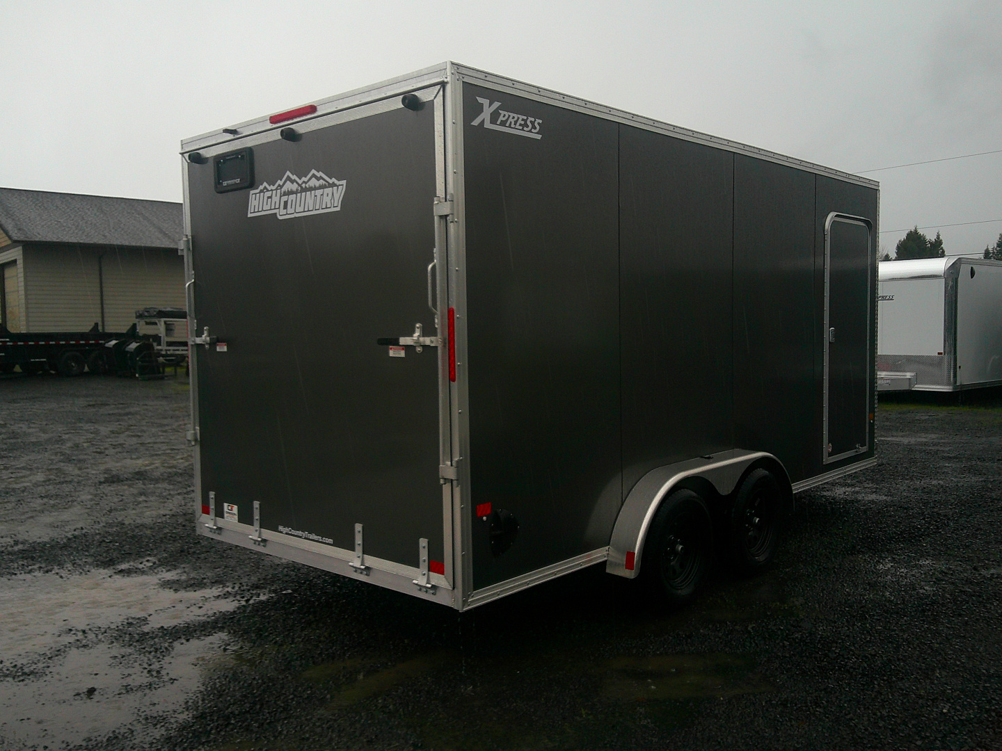 New 2026 ALCOM 7.4x16 Cargo / Enclosed Trailer 7K