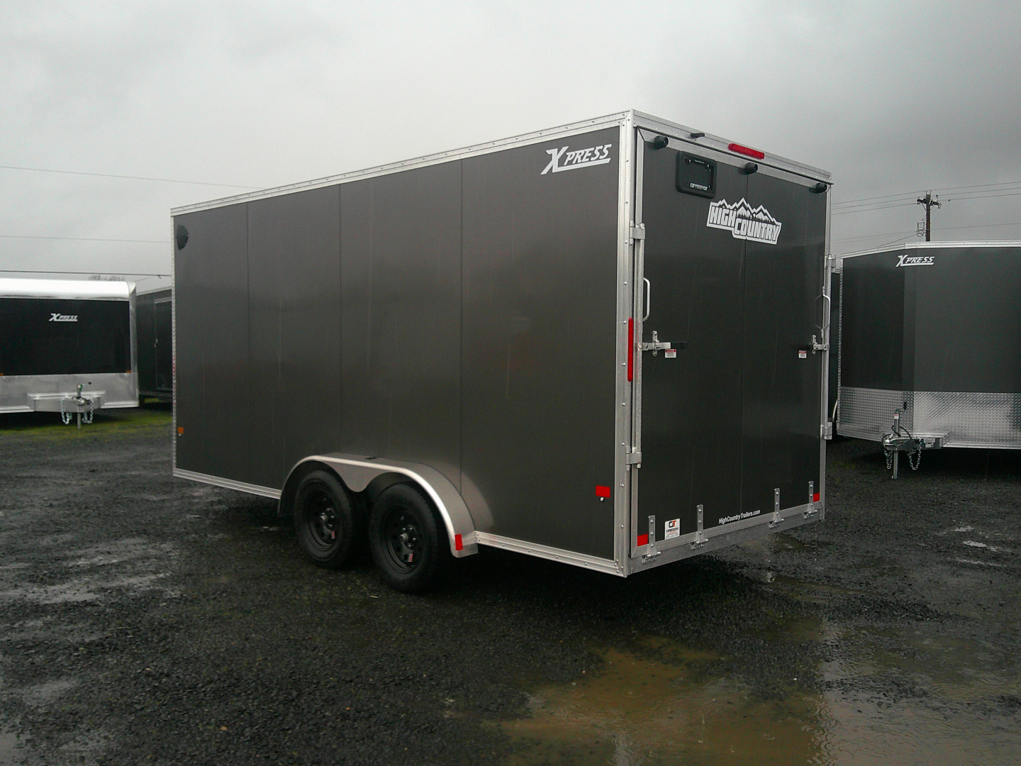 New 2026 ALCOM 7.4x16 Cargo / Enclosed Trailer 7K
