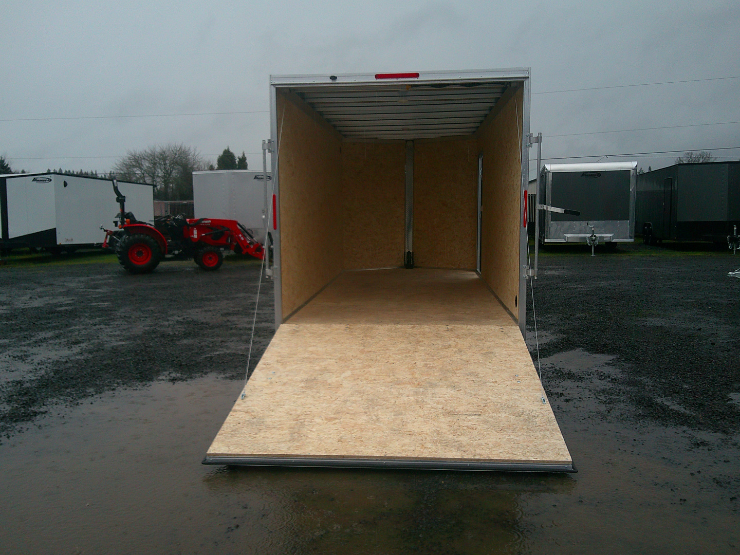 New 2026 ALCOM 7.4x16 Cargo / Enclosed Trailer 7K