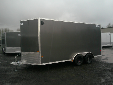 New 2026 ALCOM 7.4x16 Cargo / Enclosed Trailer 7K