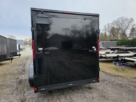 New 2026 Look Trailers 7x16 7' INSIDE 080 SCREWLESS BLACKOUT DRINGS ALUM WHEELS SXS UTV GOLFCART Cargo / Enclosed Trailer