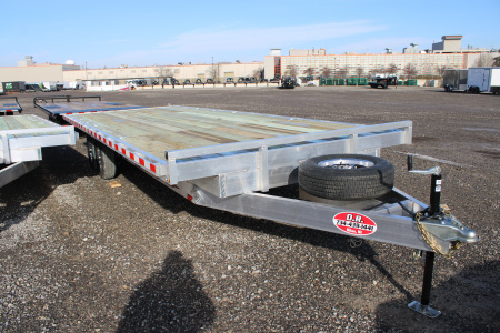 New 2026 Wolverine 20' DO 10K GVWR ALUM Equipment Trailer
