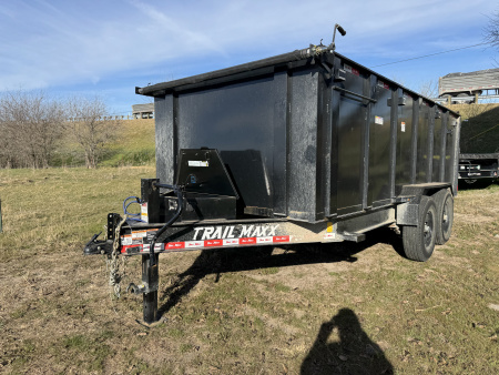 Used 2025 Trail Maxx 16' Dump Trailer