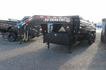 New 2025 PJ Trailers 16' DE GN Dump Trailer