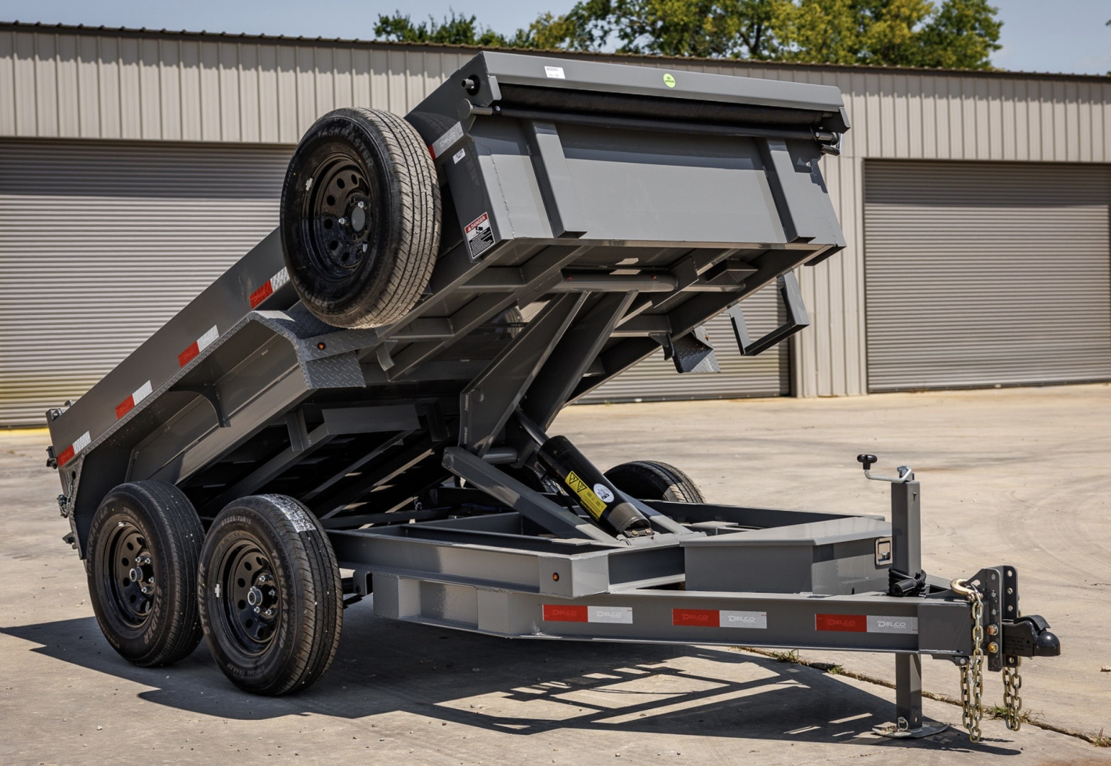 New DELCO 7K 5X10 DUMP Dump Trailer