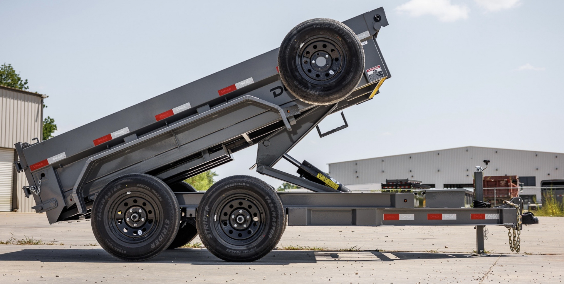 New DELCO 7K 5X10 DUMP Dump Trailer