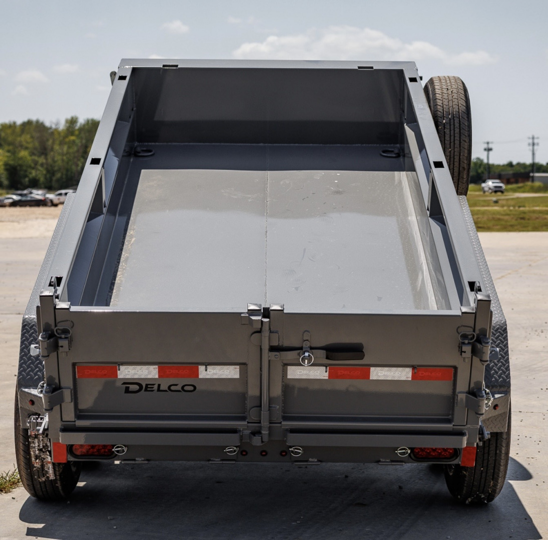New DELCO 7K 5X10 DUMP Dump Trailer