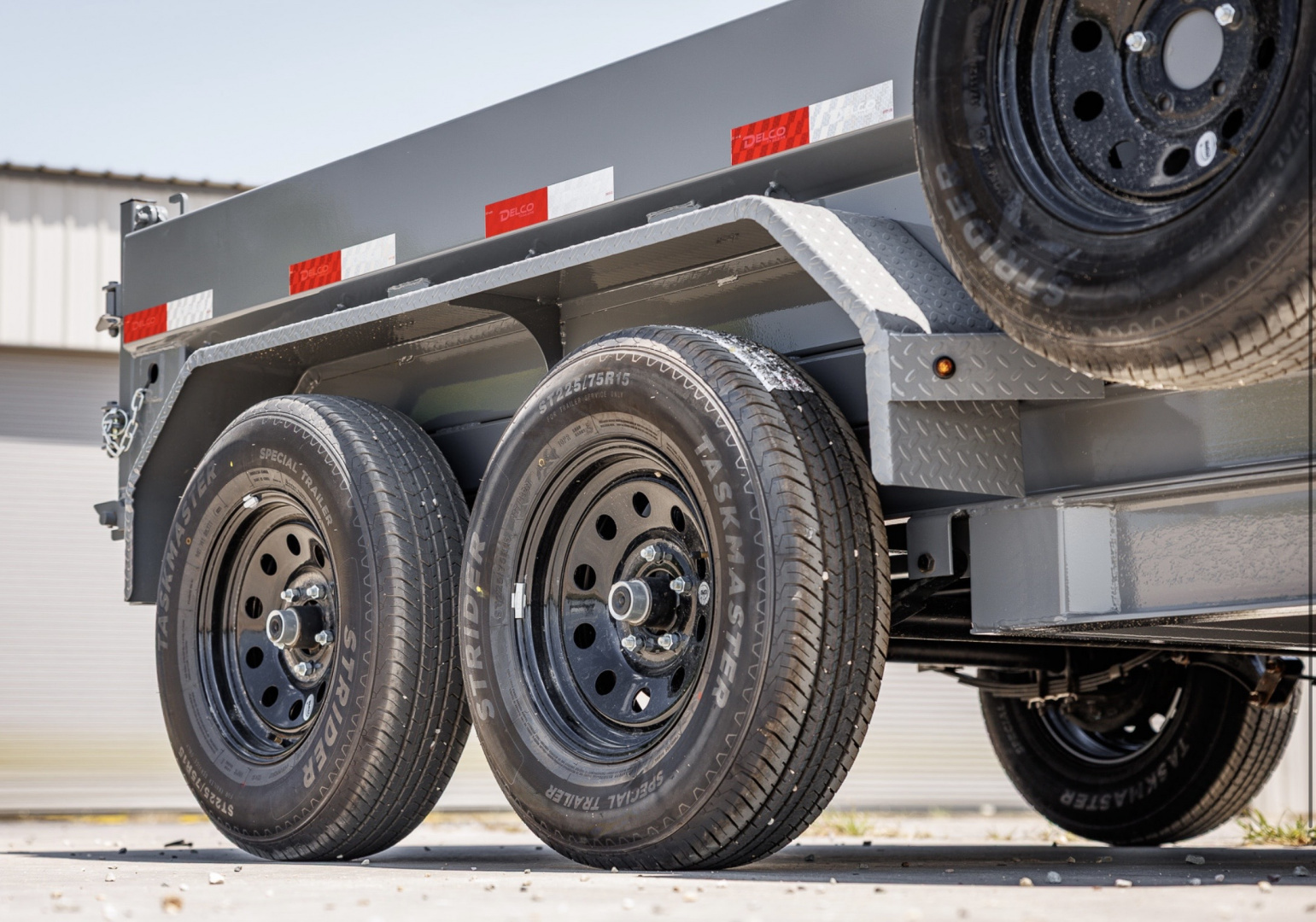 New DELCO 7K 5X10 DUMP Dump Trailer