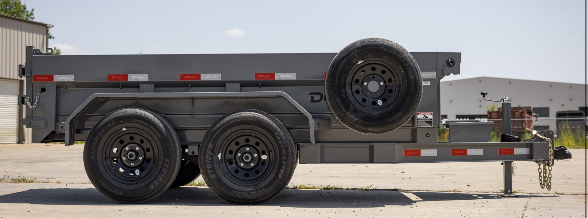 New DELCO 7K 5X10 DUMP Dump Trailer