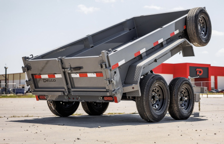 New DELCO 7K 5X10 DUMP Dump Trailer