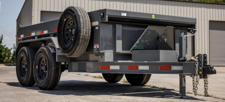 New DELCO 7K 5X10 DUMP Dump Trailer