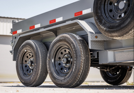 New DELCO 7K 5X10 DUMP Dump Trailer