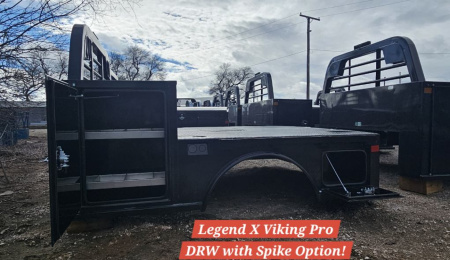 New 2026 Legend X Truck Beds Viking Pro DRW Long Bed w/Spike Option
