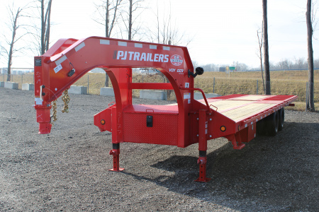 New 2026 PJ Trailers 32' LY1 25K GVWR Equipment Trailer