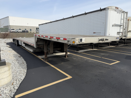 Used 2017 Reitnouer 53' Drop Deck Trailer w/ Ramp Kit