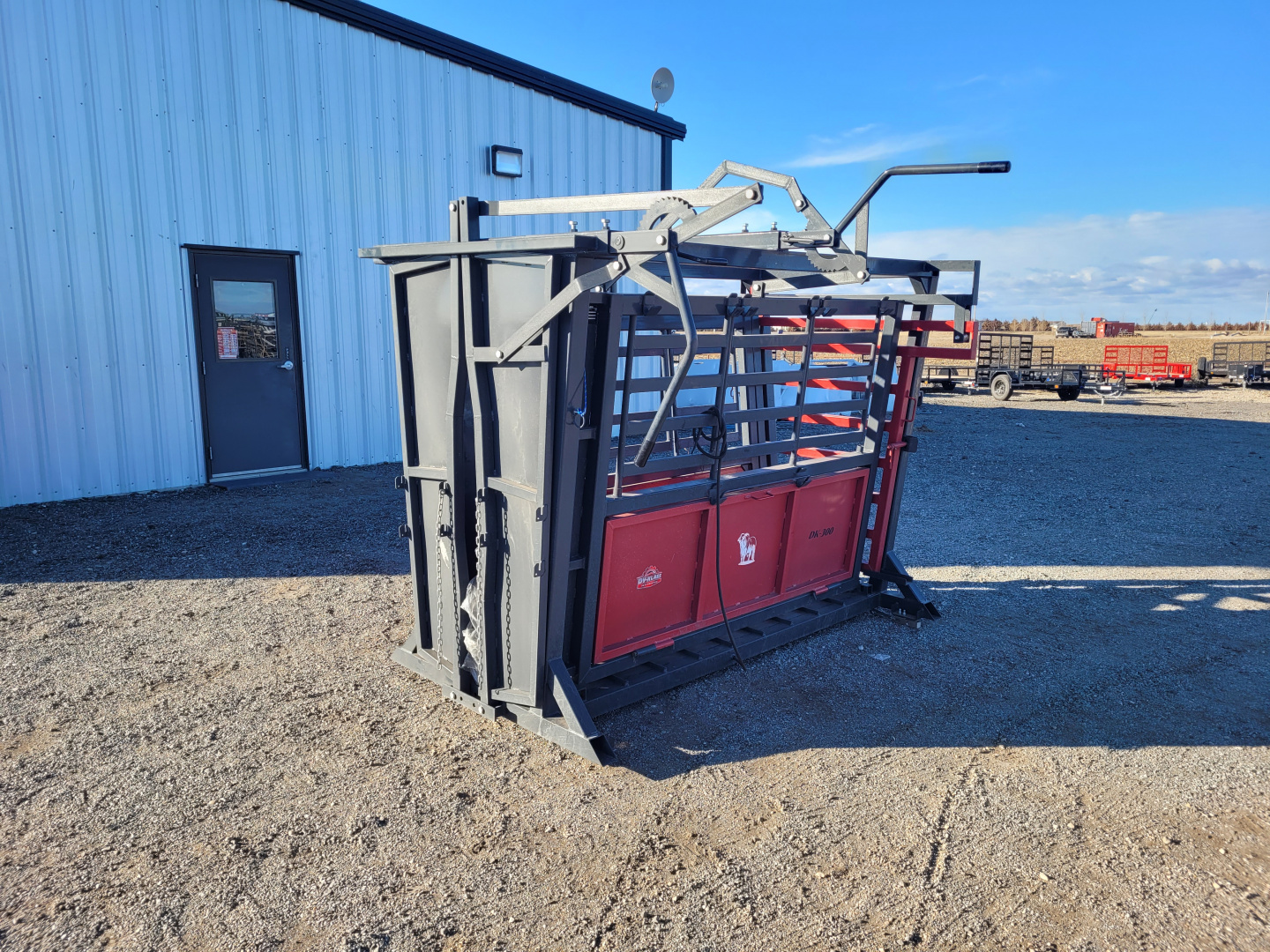 New 2026 DY-Klass Manual Squeeze Chute with Scale
