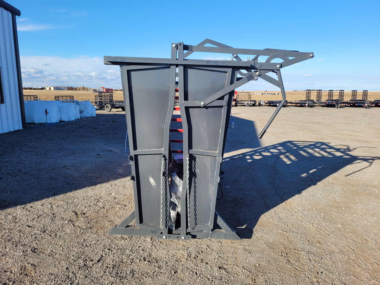 New 2026 DY-Klass Manual Squeeze Chute with Scale