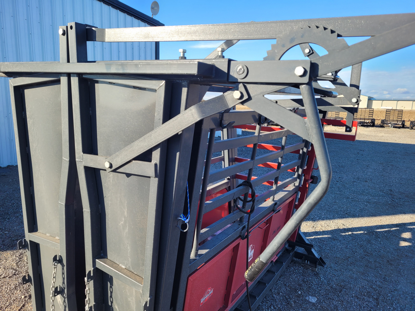 New 2026 DY-Klass Manual Squeeze Chute with Scale