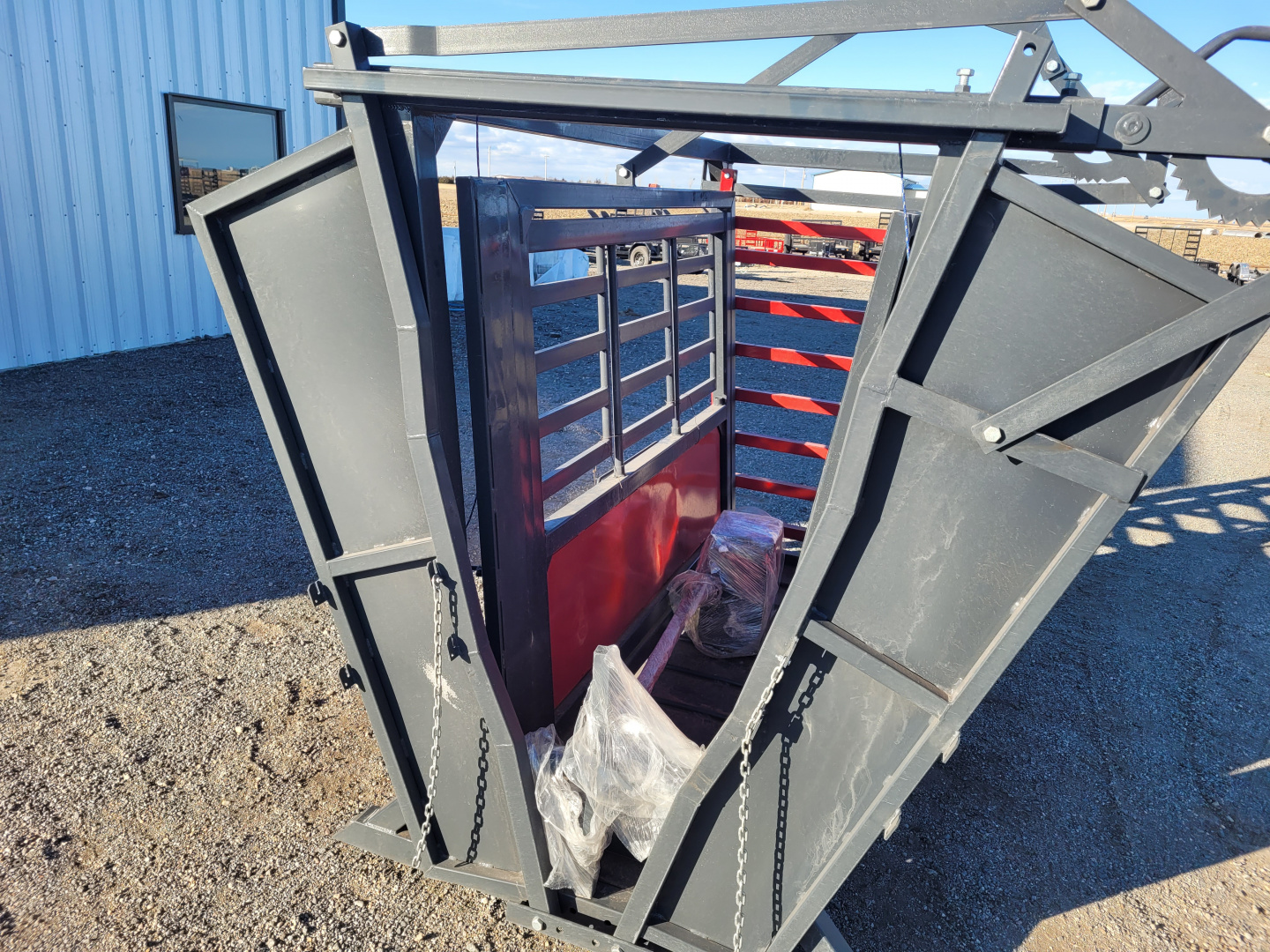 New 2026 DY-Klass Manual Squeeze Chute with Scale