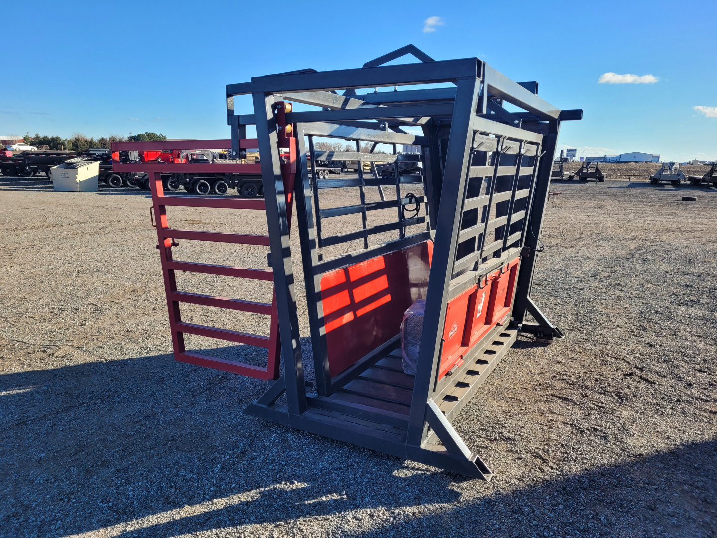 New 2026 DY-Klass Manual Squeeze Chute with Scale