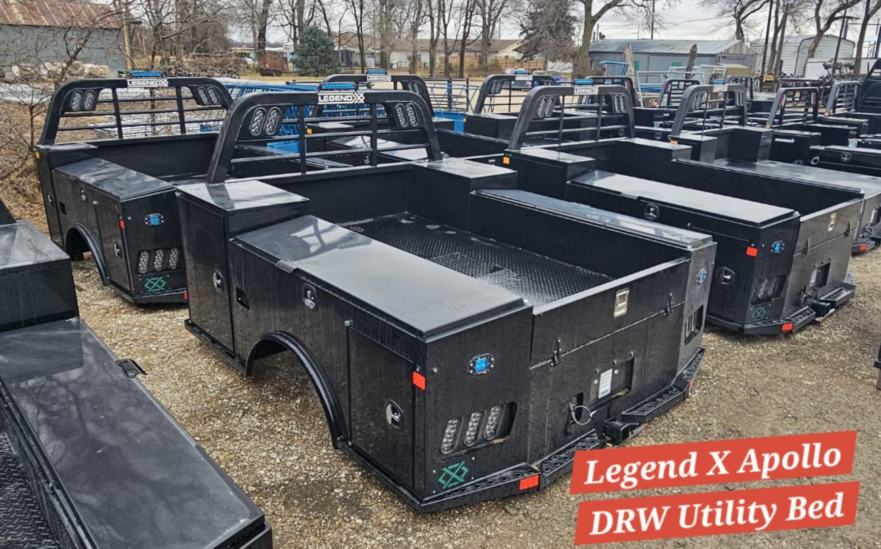 New 2026 Legend X Truck Beds Apollo Utility Bed DRW