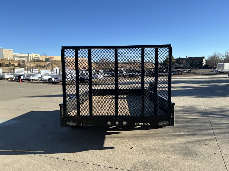 Used 2015 Rice Trailers SST7612 Utility Trailer