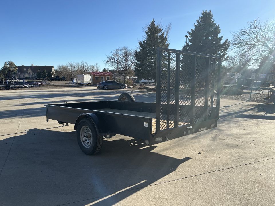 Used 2015 Rice Trailers SST7612 Utility Trailer