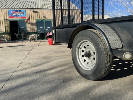 Used 2015 Rice Trailers SST7612 Utility Trailer