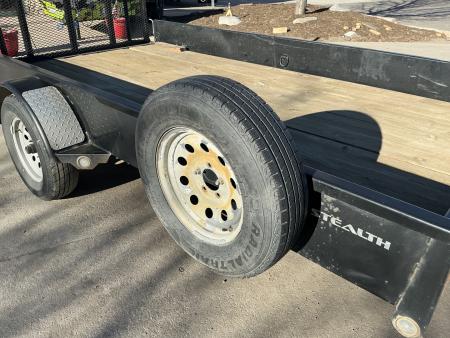 Used 2015 Rice Trailers SST7612 Utility Trailer
