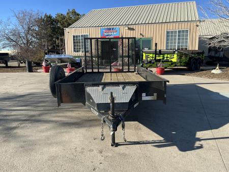 Used 2015 Rice Trailers SST7612 Utility Trailer