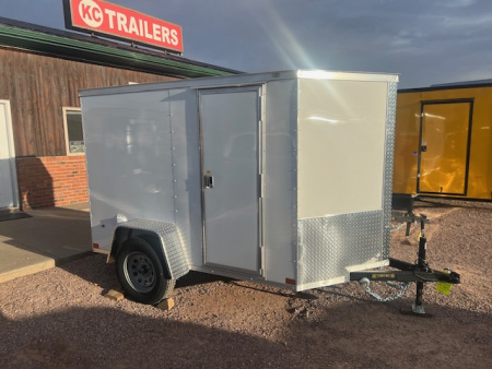 New 2026 Covered Wagon Trailers 5X8 SA Cargo / Enclosed Trailer