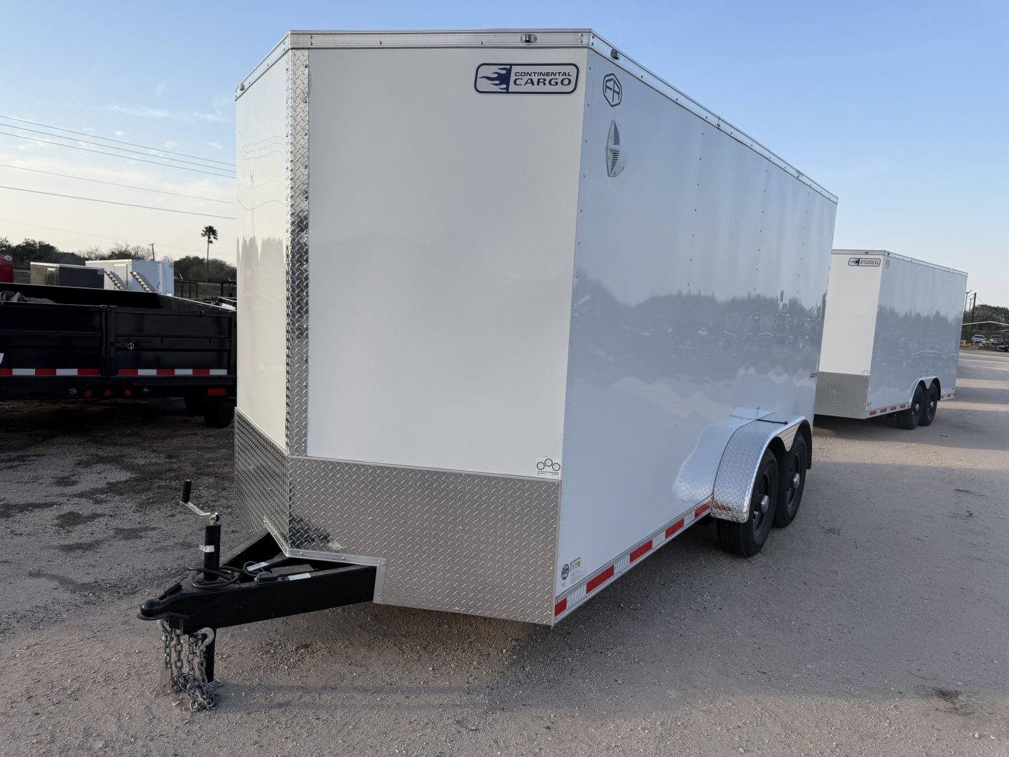 New 2026 Continental Cargo 7x16ft Heavy Duty Cargo / Enclosed Trailer