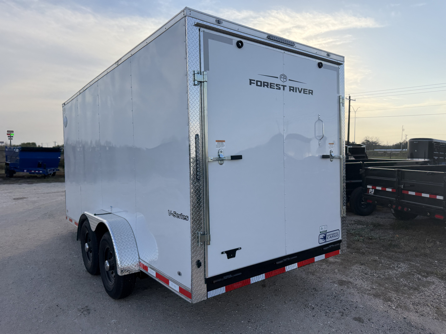 New 2026 Continental Cargo 7x16ft Heavy Duty Cargo / Enclosed Trailer