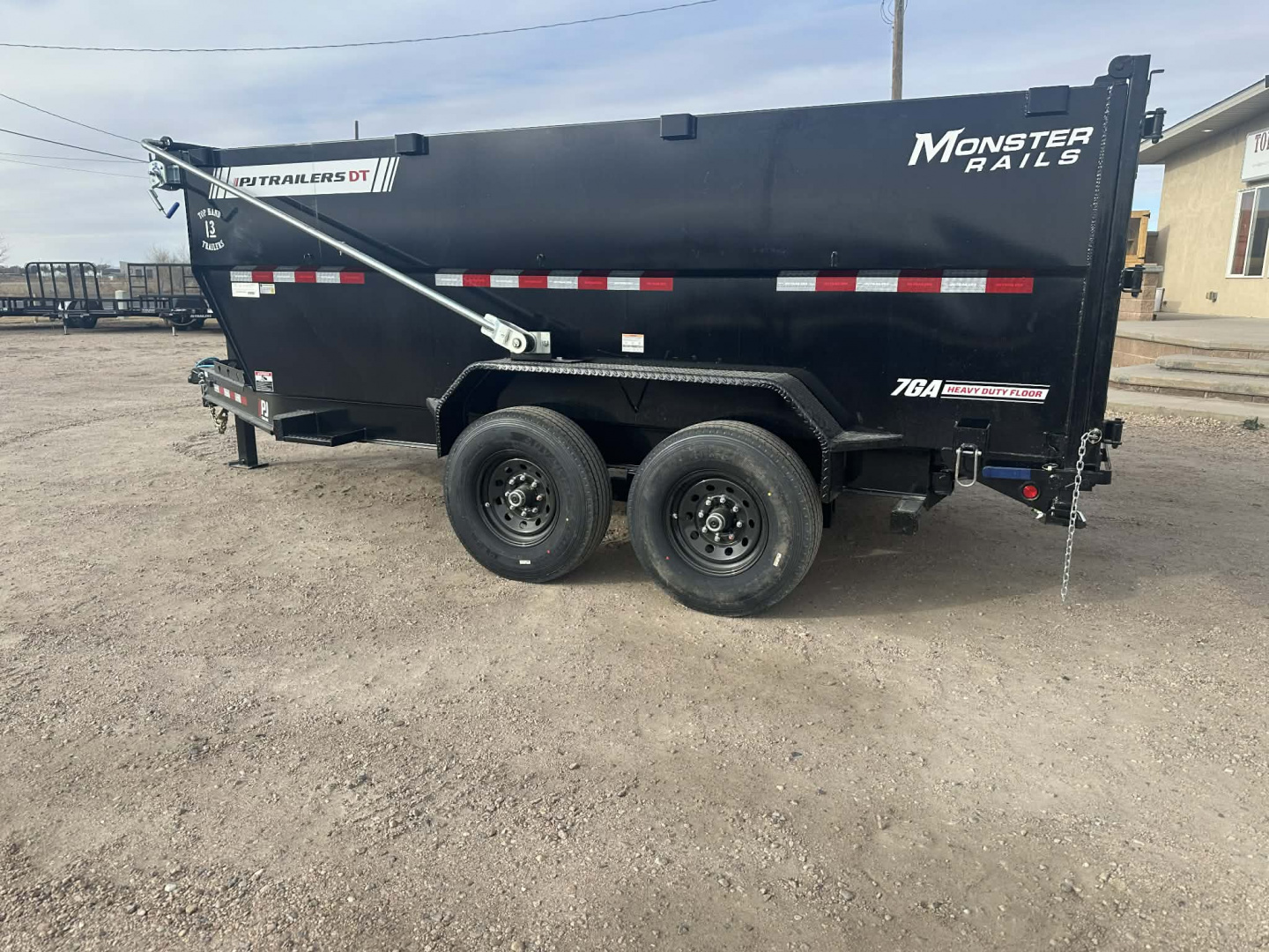 New 2026 PJ 14' Low Pro Telescopic Dump (DT1)