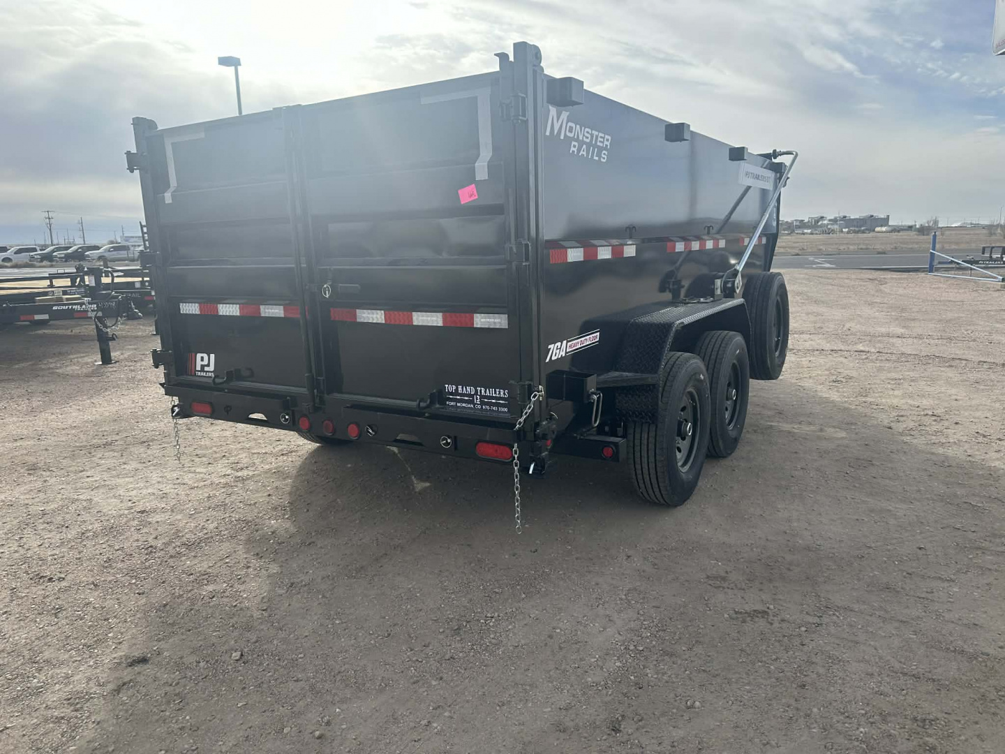 New 2026 PJ 14' Low Pro Telescopic Dump (DT1)