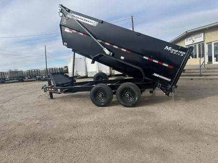 New 2026 PJ 14' Low Pro Telescopic Dump (DT1)