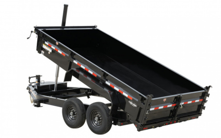 New 2026 PJ 14' Low Pro Telescopic Dump (DT1)