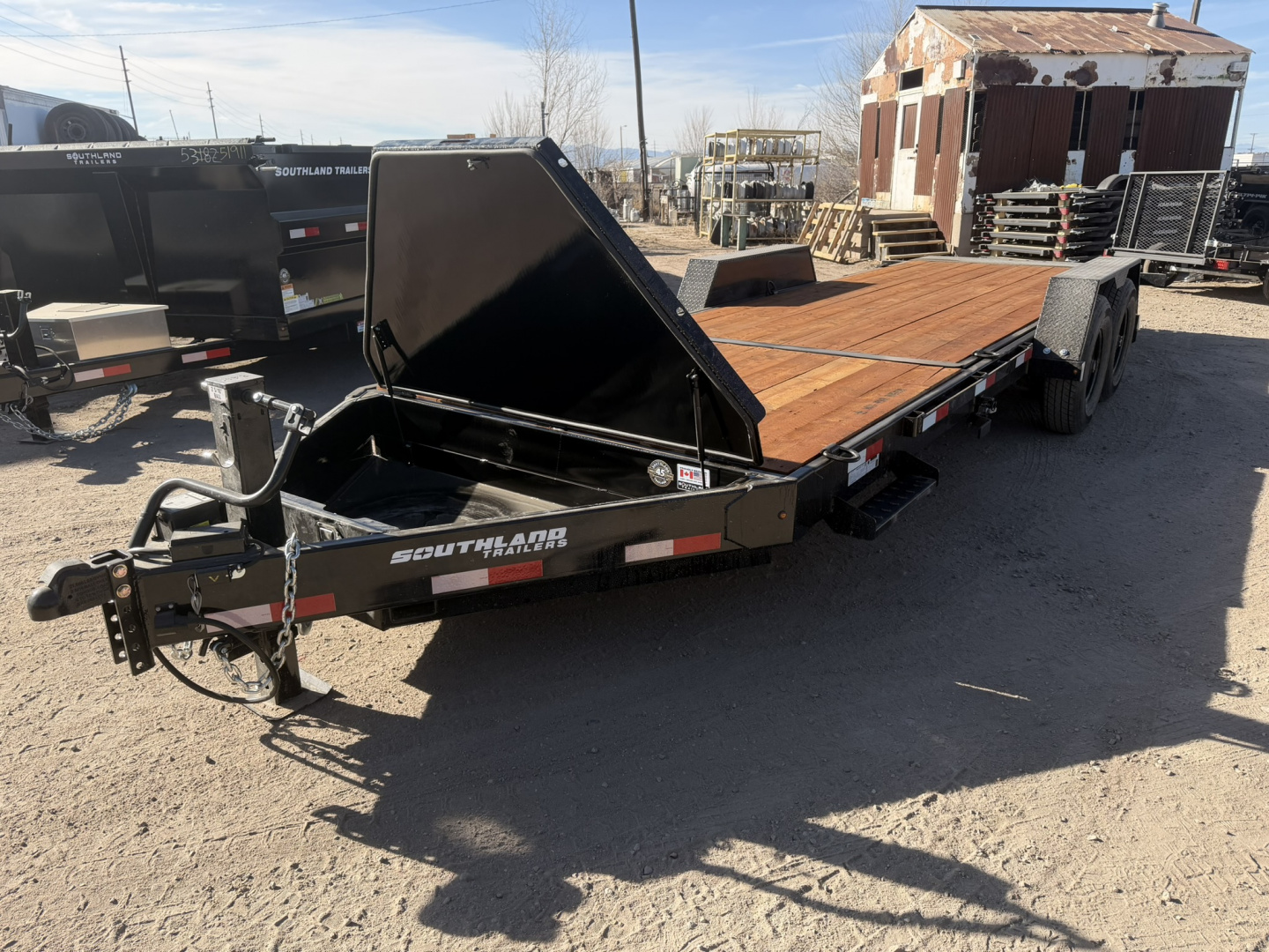 New 2026 Southland Trailers 7-HD22 Tilt Deck Equipment hauler 16K GVWR