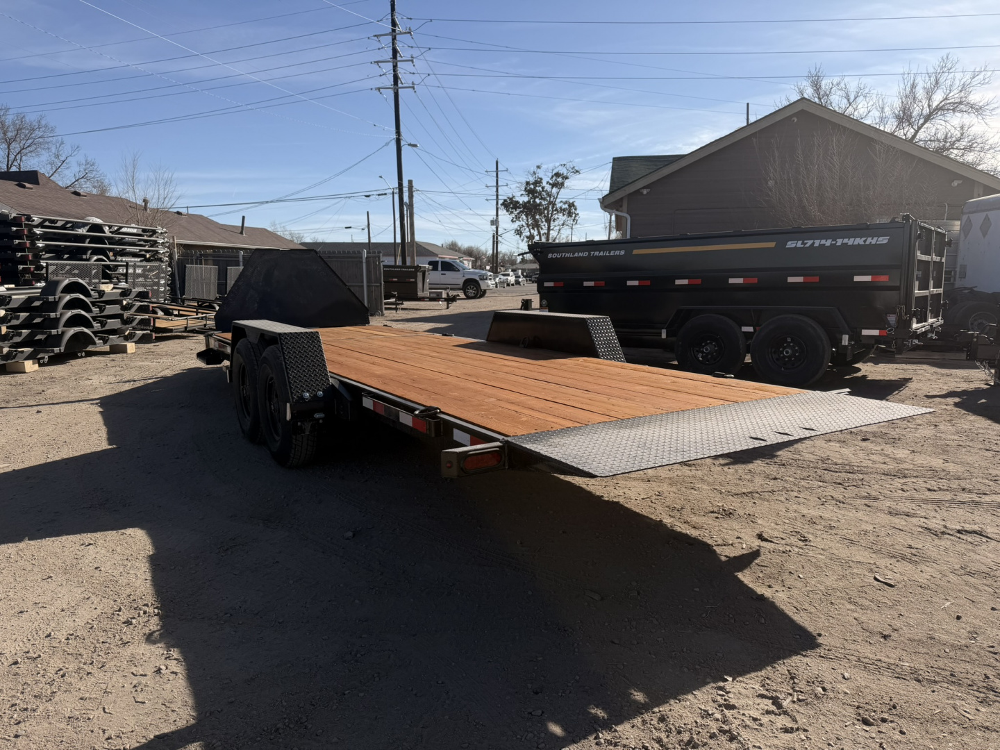 New 2026 Southland Trailers 7-HD22 Tilt Deck Equipment hauler 16K GVWR
