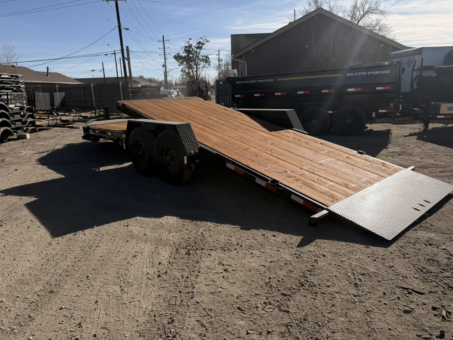 New 2026 Southland Trailers 7-HD22 Tilt Deck Equipment hauler 16K GVWR